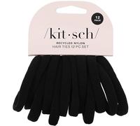 Kitsch Elastici Capelli in Nylon Senza Danni 12 pz - Nero
