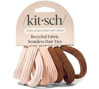 Kitsch Elastici Capelli Seamless in Nylon Senza Danni 8 pz - Legno di Rosa