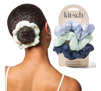 Kitsch Elastici da donna - Bouquet da giardino, 3 pezzi | Elastici per capelli senza pieghe, non danneggiano, in morbido poliestere, per tutti i tipi di capelli
