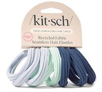 Kitsch Elastici per capelli senza danni, elastici per capelli forti ed elastici, in morbido nylon, elastici per coda di cavallo, perfetti per acconciature e trecce, bouquet da giardino, regalo ideale