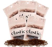 Kitsch Elastici per capelli senza danni per bambini, adolescenti e donne, elastici in gomma per acconciature, elastici per capelli senza strappi, accessori per capelli quotidiani, regalo ideale per