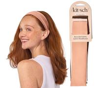 Kitsch Fasce per capelli da donna, antiscivolo, da corsa, per ragazze, ideali per allenamento, yoga, palestra o relax, fasce elastiche per capelli, accessori alla moda per capelli, in palissandro, 3