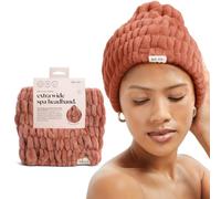 Kitsch Fascia extra ampia per la cura della pelle per il trucco e la cura della pelle - regalo per le vacanze fascia per la testa per il lavaggio del viso e del viso - Fascia per capelli extra