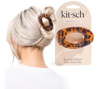 Kitsch Fermagli piatti per capelli da donna - Tortoise Medio