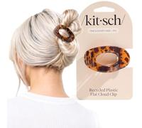 Kitsch Fermagli piatti per capelli da donna - Tortoise Piccolo