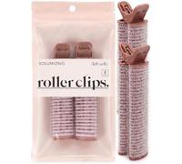 Kitsch Fermagli volumizzanti per capelli da donna, bigodini per volume e ricci, prodotti per capelli volumizzanti, clip per capelli per ricci senza sforzo che durano - 2 pezzi, terracotta