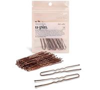 Kitsch Forcine per capelli a forma di U per ragazze, adolescenti e donne, forcina perfetta per acconciature, chignon da ballo e acconciatura della parrucca, regalo ideale per donne, 7,6 cm e 6,3 cm