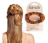 Kitsch Grandi fermagli piatti da donna, eleganti fermagli per capelli piatti da donna, tenuta forte per capelli spessi e fini, antiscivolo per un uso sicuro e confortevole tutto il giorno, design
