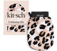 Kitsch Guanti Esfolianti per il Corpo 1 pz - Leopardo | Guanto esfoliante coreano e scrub corpo profondo per doccia e bagno, rimuove cellule morte per pelle liscia