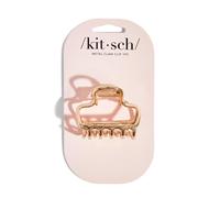 Kitsch Metal Medium Open Shape Puffy Claw Clip 1 pz - Oro