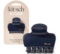 Kitsch Molletta per capelli in plastica riciclata, accessori per capelli da donna, ideale per ragazze con capelli spessi e sottili, clip ecologica in orchidea blu - 1 pezzo.