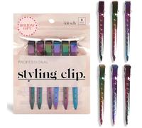 Kitsch Pro Styling - Mollette per capelli, 6 pezzi, iridescenti, iridescenti, 6 pezzi