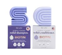 KITSCH - Purple Toning Shampoo & Conditioner Combo for Color-Treated & Grey Hair - 91g+77g