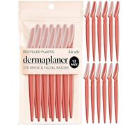 Kitsch Rasoio Dermaplaning Viso Donna 12 pz - Corallo