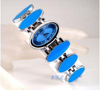 Kitsch Retrò Vintage Eames Ossie 60 Smalto Ovali Donna Orologio