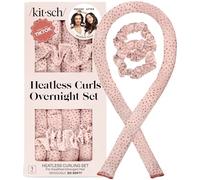 Kitsch Set Bigodini in Raso per Capelli Senza Calore - Micro Pois