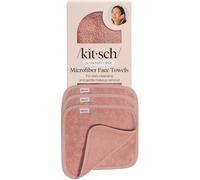 Kitsch Set di 3 asciugamani per il viso in microfibra, riutilizzabili e puliti per la rotazione quotidiana, asciugamano morbido per il viso, alternativa alle salviette per la pulizia delicata, panni