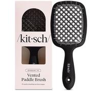 Kitsch Spazzola districante leggera per capelli, per donne, uomini e bambini, con setole morbide, per la cura dei capelli, facile da impugnare, districante e asciugacapelli, regalo ideale per donne