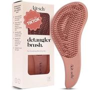 Kitsch Spazzola districante per capelli adulti e bambini, spazzola districante per capelli asciutti e bagnati, per tutti i tipi di capelli, spazzola districante facile da districare, con setole