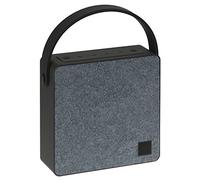 KitSound Flair - Altoparlante portatile wireless universale ricaricabile con Bluetooth e cavo AUX da 3,5 mm, colore: Blu
