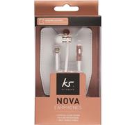 KitSound Nova Cuffie In-Ear Con Microfono 3,5Mm Jack Headset Rosegold