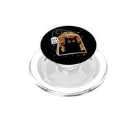Kittea Cute Cat In Tea Bag Kitten Lovers Tea Fans PopSockets PopGrip per MagSafe