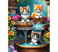 KITTEN COLOR BY NUMBER BOOK