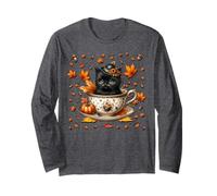 Kitten Fall Must Haves for Women And Girls Cute Autumn Cat Maglia a Manica