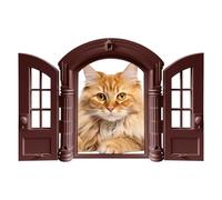 Kitten Gateway - Percorso segreto per animali domestici, Tunnel di movimento per interni, Modifica elegante della casa, di separazione degli ambienti, Forniture per gatti domestici, Grande ner