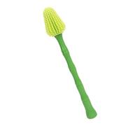 Kitten Soft Bristles Toothbrush - Portable Pet Tool, Extended Thin Neck Profile, Flexible Rubber Coated Handle, Compact Storage Head | Hygiene Maintenance For Cat Small Breed Health Brush