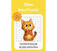 kitten word puzzles: Cute kittens fill every puzzle soft, playful, and full of charm