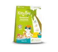 Kitty Bay - Meow Tai - Lettiera per gatti ECO agglomerante e senza polvere, marrone manioca, 10 litri