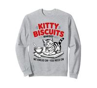 Kitty Biscuits Bakery We Knead Em You Need Em Cat Felpa