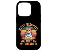 Kitty Biscuits Bakery We Knead Em You Need Em Love Cat Custodia per iPhone 14 Pro
