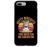Kitty Biscuits Bakery We Knead Em You Need Em Love Cat Custodia per iPhone 7 Plus/8 Plus