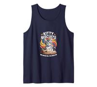 Kitty Biscuits We Knead Em You Need Em Funny Groovy Cats Canotta