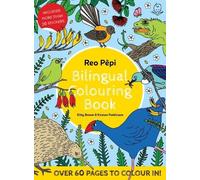 Kitty Brown Kirsten Parkinson Reo Pēpi Bilingual Colouring Book (Tascabile)