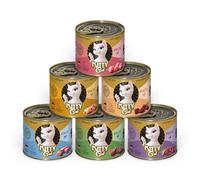 Kitty Cat Adult Pate 6 x 200 g umido per gatti - Mix I (6 varietà)