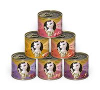 Kitty Cat Adult Pate 6 x 200 g umido per gatti - Mix III (6 varietà)