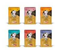 Kitty Cat Filet in Paté Pacco misto 6 x 85 g - Variazioni di pollo (6 varietà)