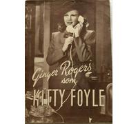 Kitty Foyle Ginger Rogers Dennis Morgan James Craig 1940 programma cinematogr...