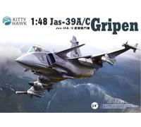 Kitty Hawk KH80117 - 1/48 Jas-39A/C "Gripen" - Nuovo