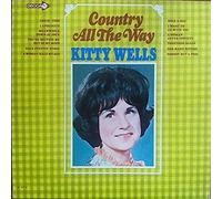 KITTY WELLS - country all the way (DECCA 4776- LP vinyl record)