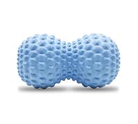 KITWILD Palla massaggiante a forma di arachidi, doppia palla per massaggio lacrosse per massaggio muscolare profondo, fisioterapia, rilassamento miofasciale, punti trigger, nodi muscolari e terapia