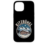 Kitzbühel Sci Avventura invernale Fuga alpina Custodia per iPhone 15