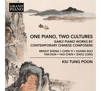 Kiu Tung Poon Kiu Tung Poon: One Piano, Two Cultures: Early Piano Works By (CD)