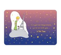 KIUB Cartolina Le Petit Prince, la Rose e Torre Eiffel (15x10cm)