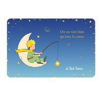 KIUB Postcard The Little Prince sitting on the moon (15x10cm)