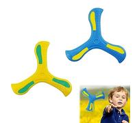 Kiuiom Boomerang,Giocattoli da Lancio,Boomerang per Bambini,Stimolare L'Interesse dei Bambini per Il Gioco,2PC