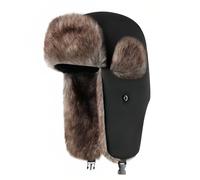 Kiuiom Cappelli Bombardiere Caldo,Berretto Invernale Antivento in Peluche,Cappello da Aviatore Invernale Unisex con Paraorecchie Uomo Donna per Ciclismo,Sci,Snowboard,Campeggio,Trekking